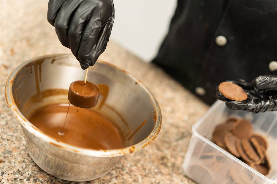 Production mignardises