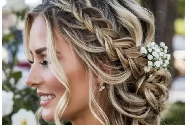 Chignon bas lâche