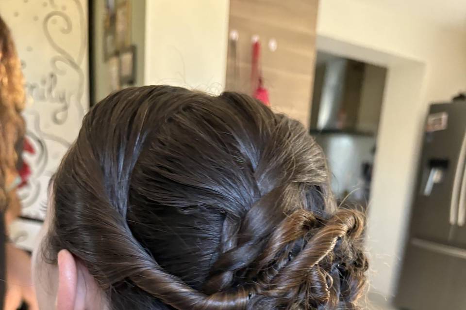 Chignon bas