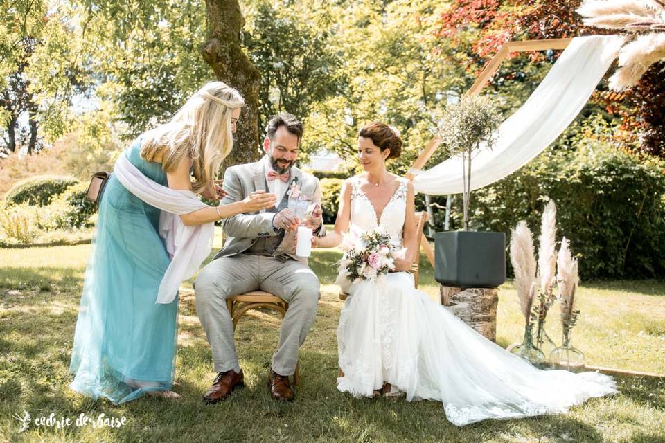 Une ceremonie en alsace