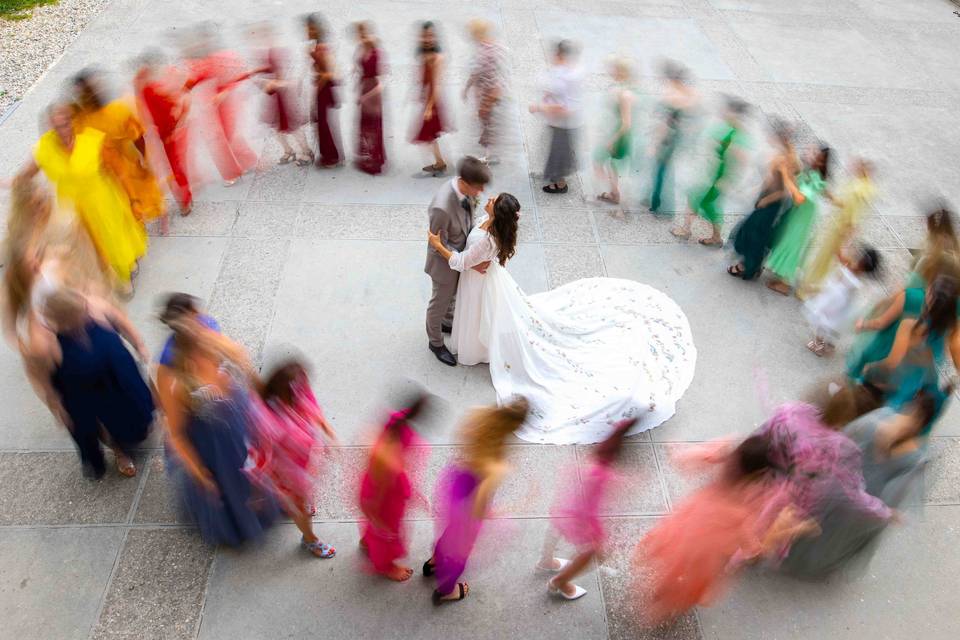 Mariage en couleur