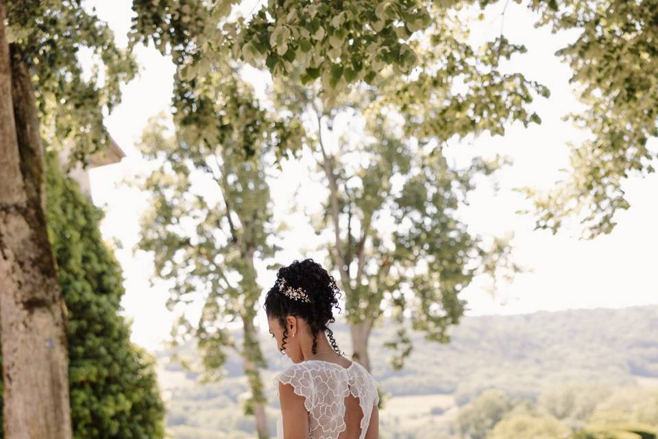 Mariée & nature