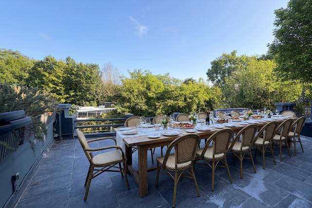 Terrasse vue Deûle