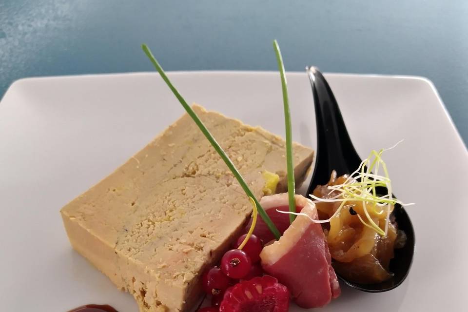 Entrée foie gras maison