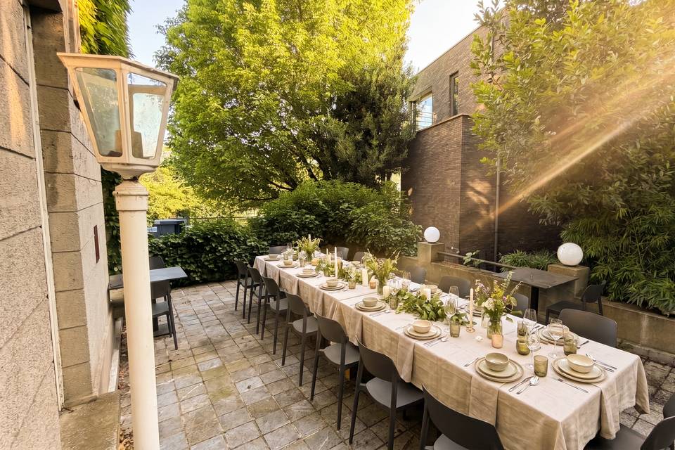 Terrasse vue Jardin