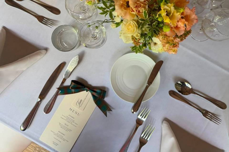 Table mariage