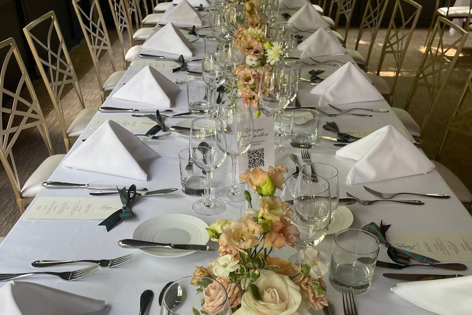 Table décorée