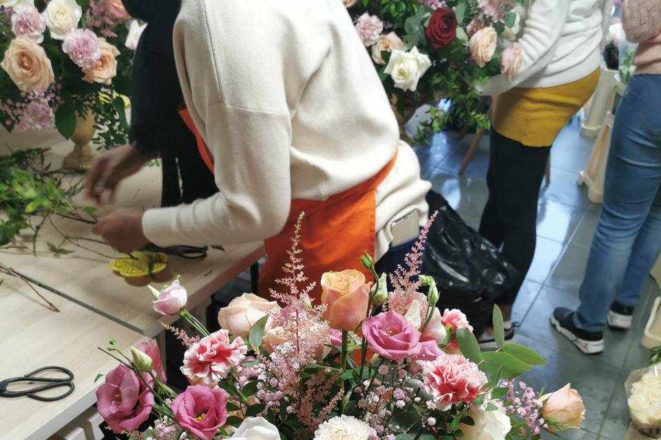 Bouquet de centre de table