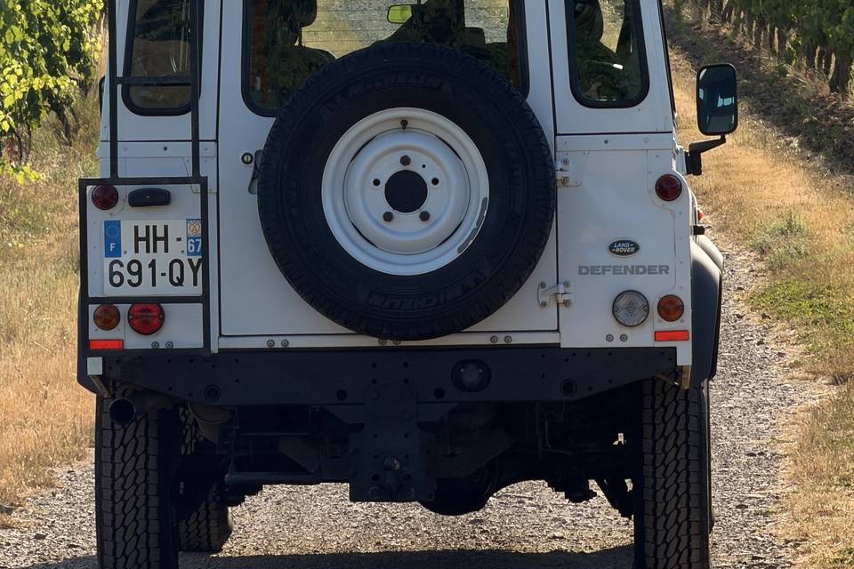 Defender blanc fuji