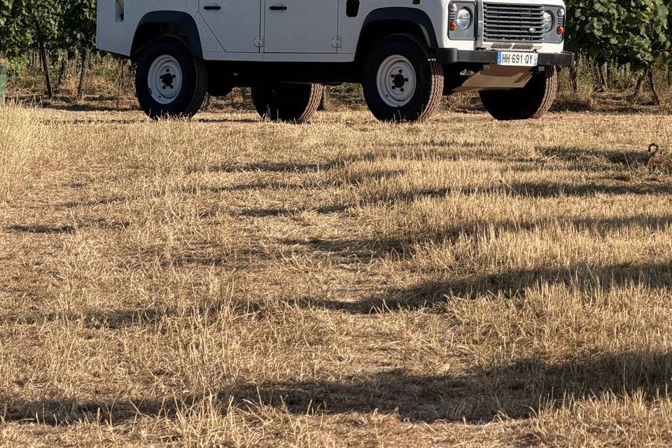 Defender blanc fuji
