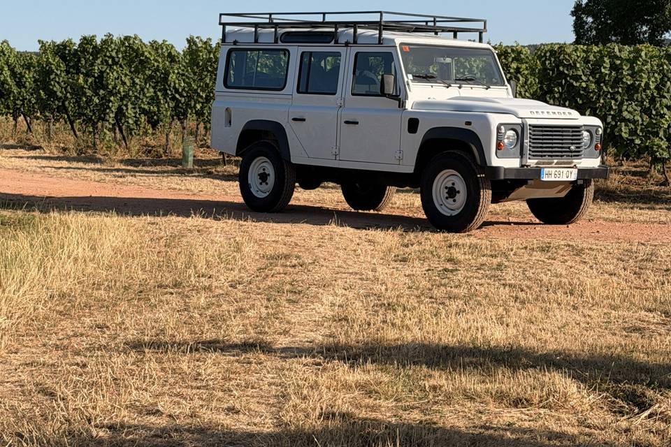 Defender blanc fuji
