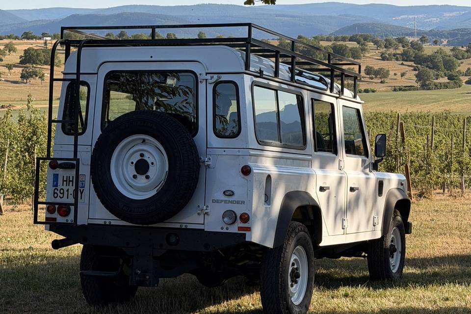 Defender blanc fuji