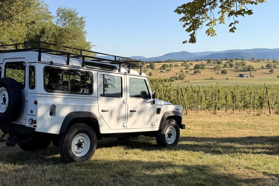 Defender blanc fuji