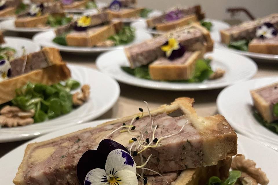 Pâté en croûte rustique maison