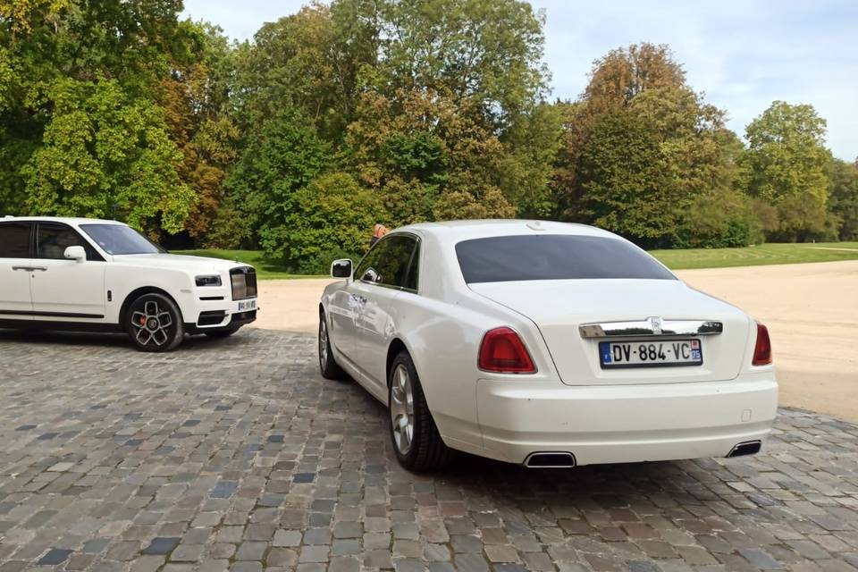 Rolls royce Cullinan et Ghost