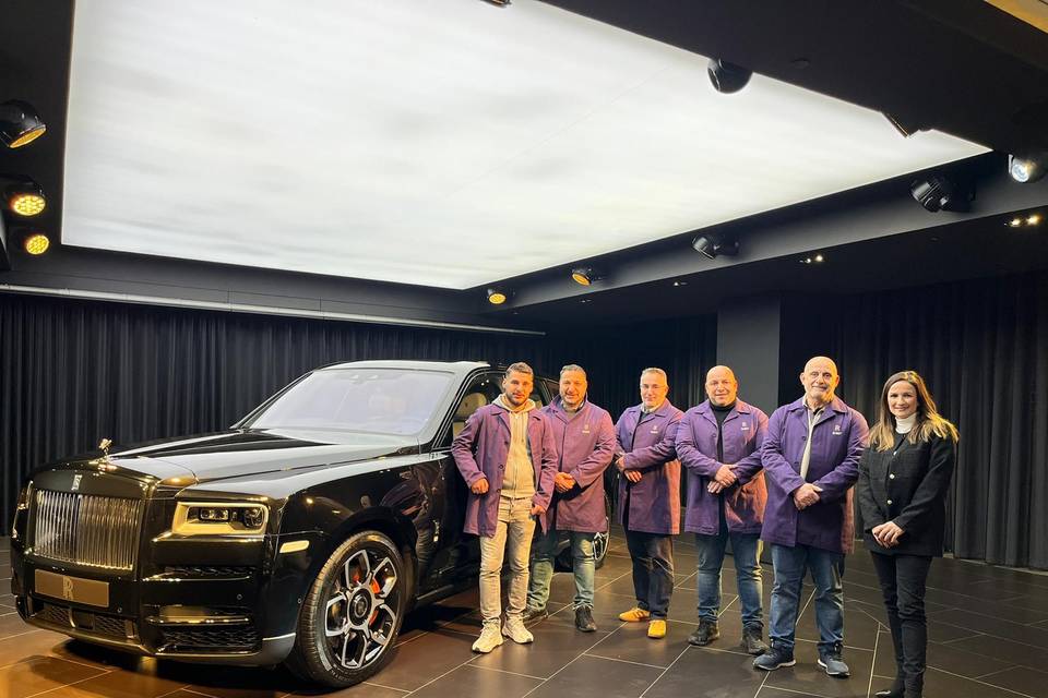 Rolls royce Cullinan et TEAM