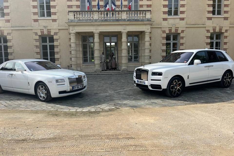 Rolls royce Cullinan et Ghost