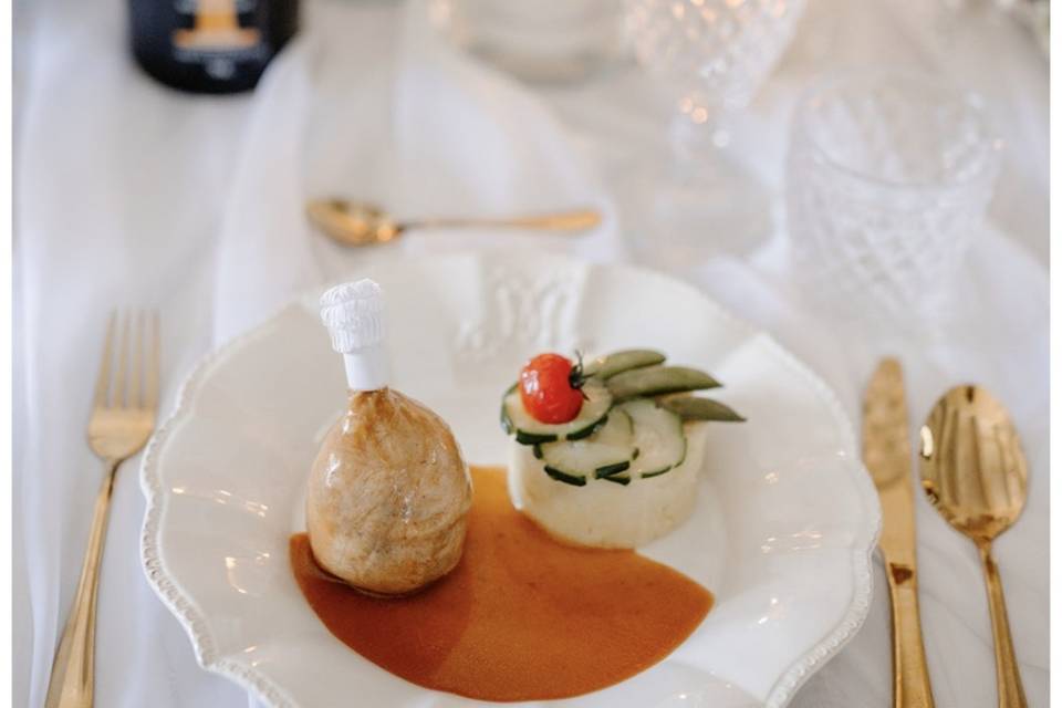 Cuisse de Canette farcie aux m