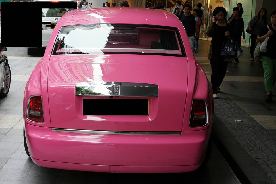 Rolls Phantom 2 rose (exclu)