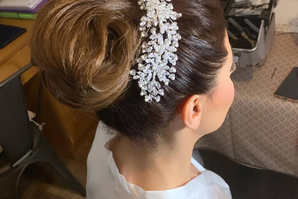 Chignon mariée