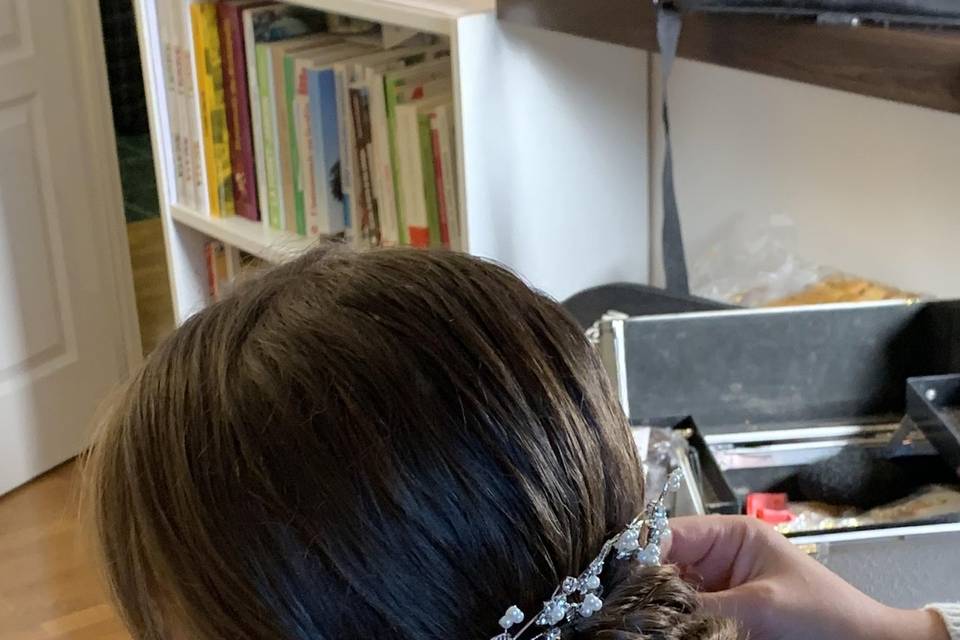 Chignon mariée