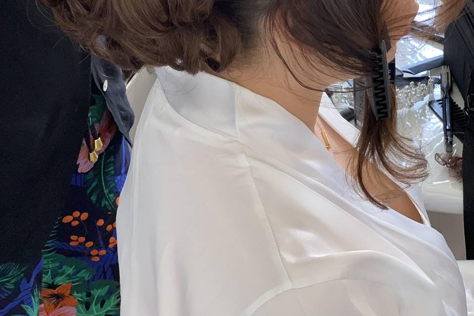 Chignon en cours