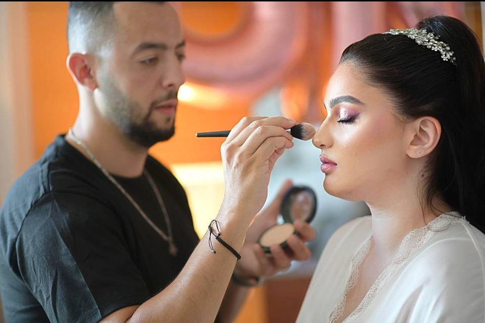 Makeup coiffure