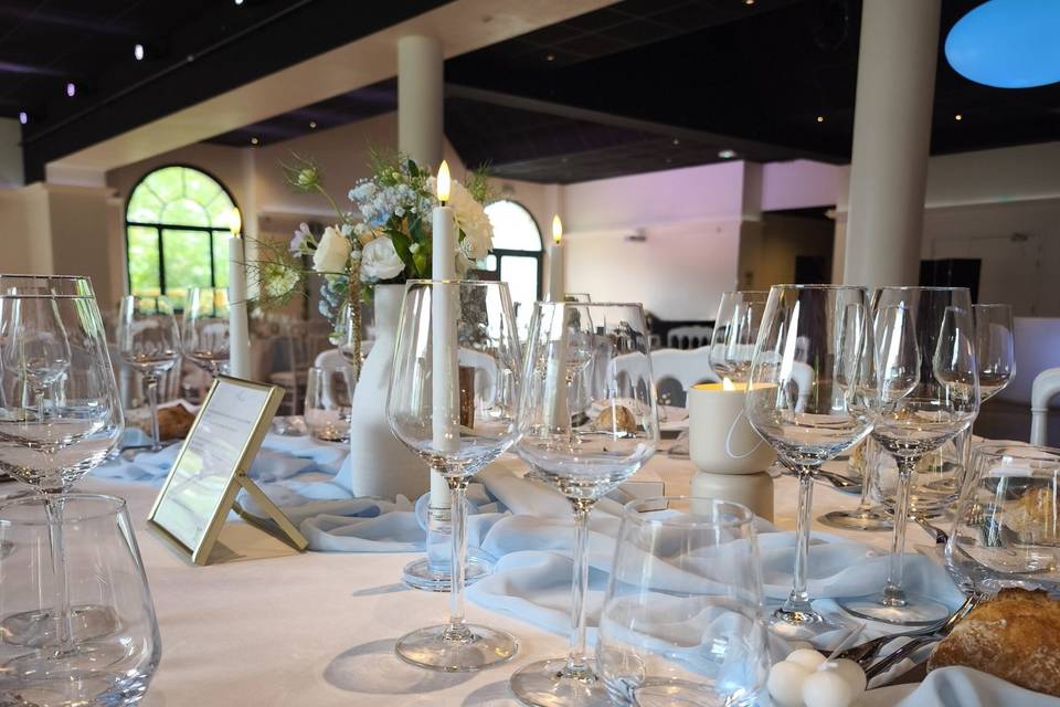Zoom sur table