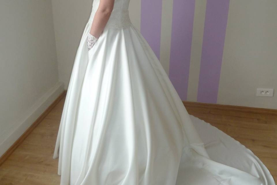 Robe mariage civil Normandie