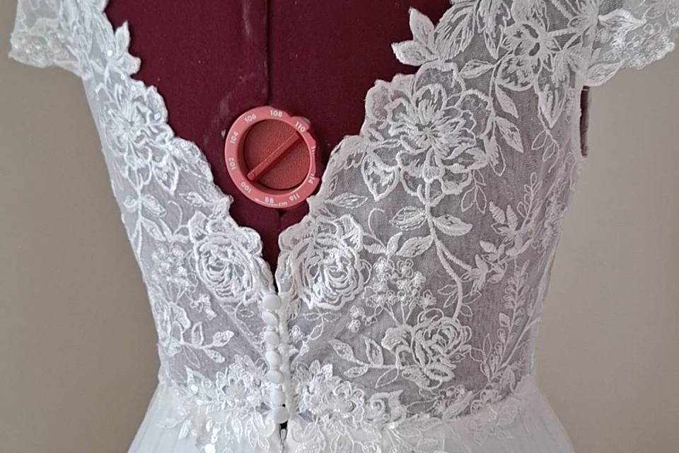 Uriel robe tulle pailleté