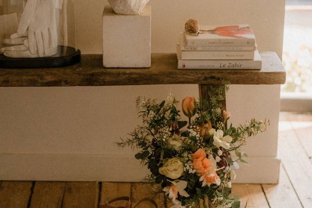Bouquet de mariée fleurs franc