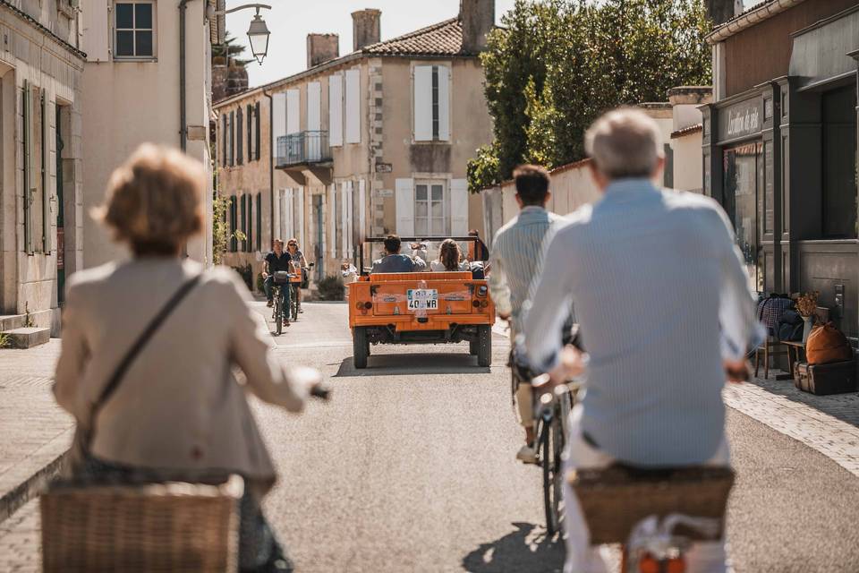 Cortège à vélo