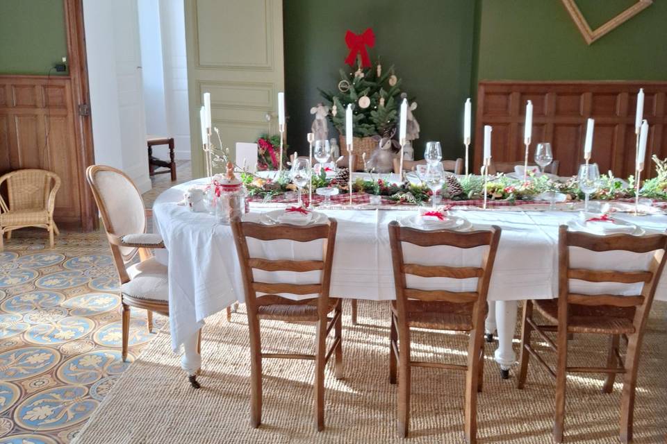 Table de Noël