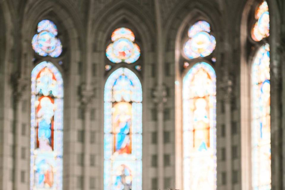 Baiser a l'eglise
