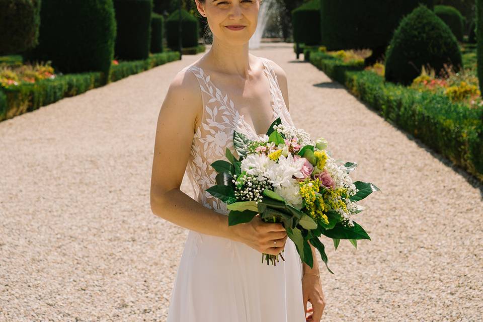 Portrait de la mariée
