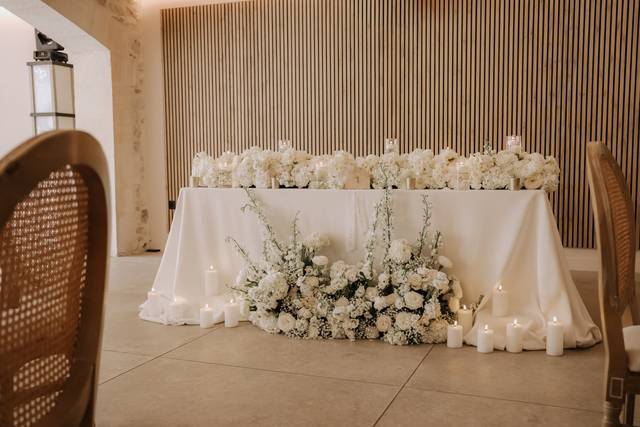 Mariage blanc et perle