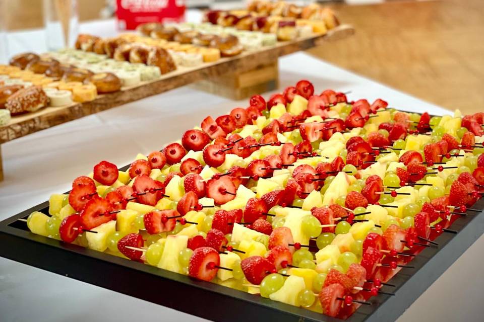 Brochette de fruits