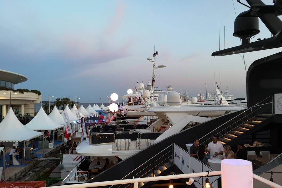 Prestation Yacht Cannes 2019