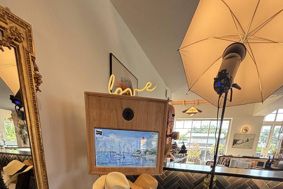 Photobooth en bois