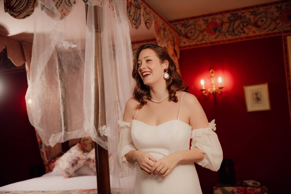 Habillage mariée