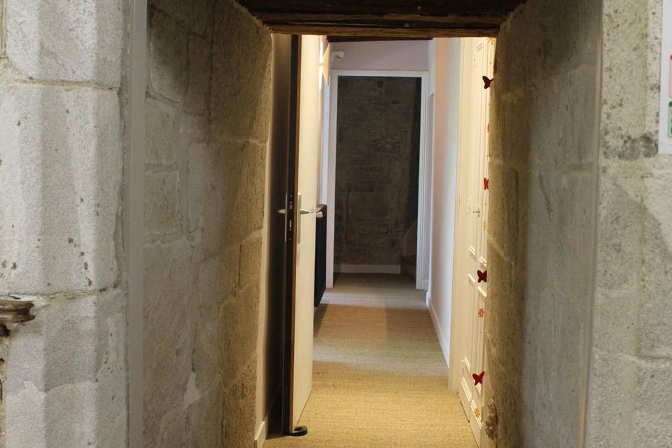 Couloir des chambres 1er