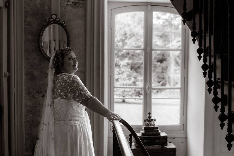 Mariée au Chateau de la Croix