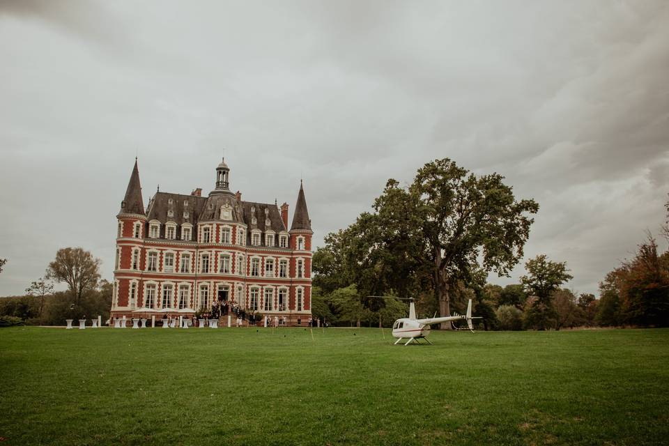 Arrivée des mariés