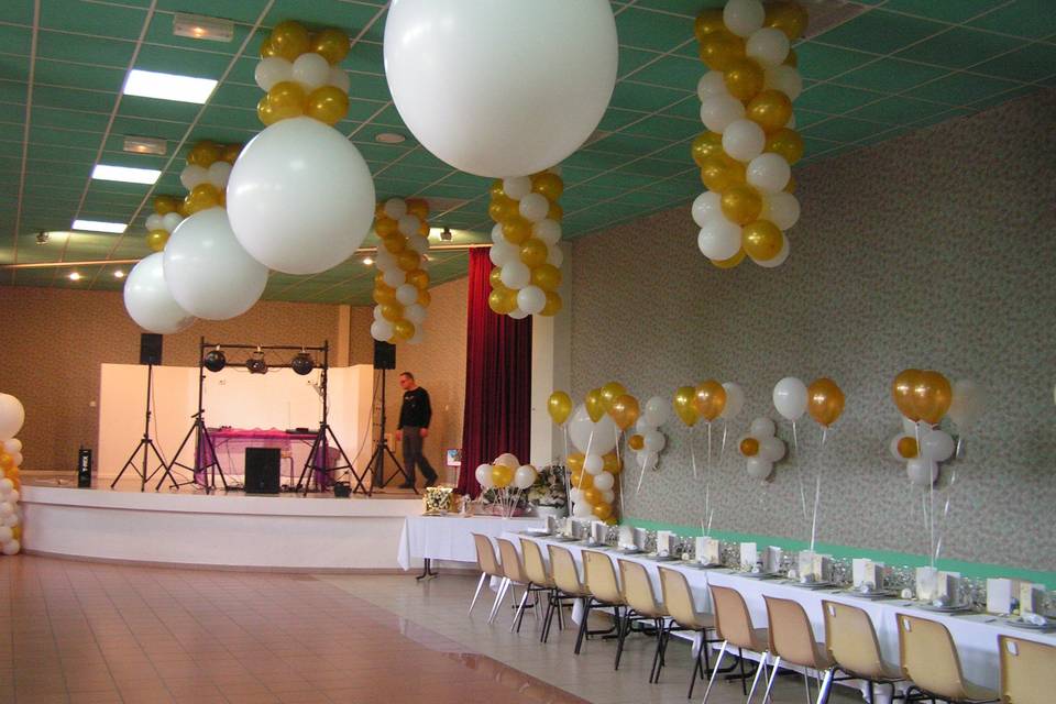 Décoration Ballons mariage