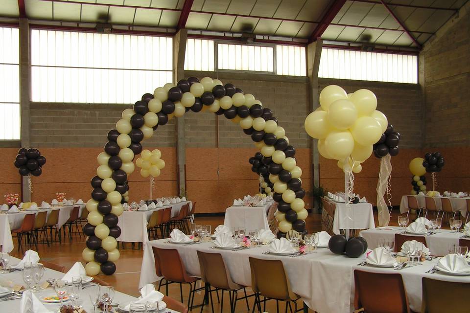 Mariage centre de table