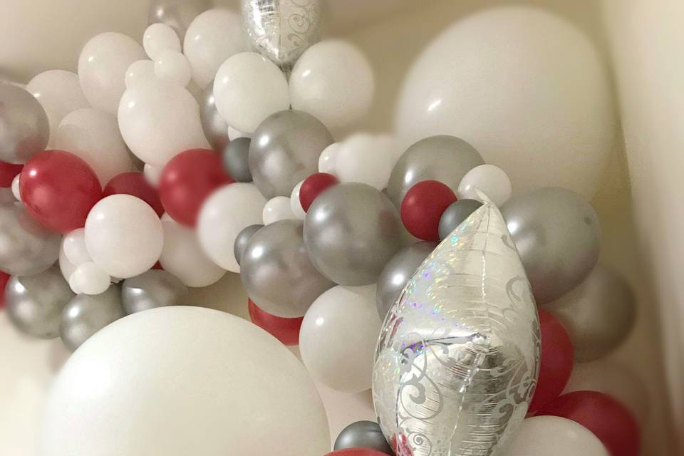 Ballons helium piscine