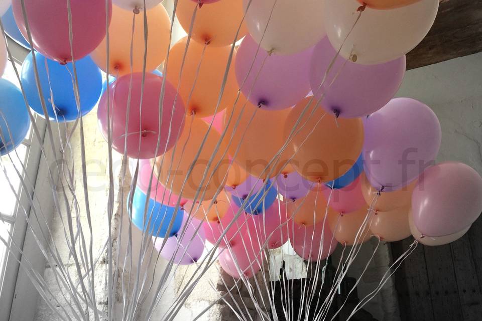 Ballons hélium