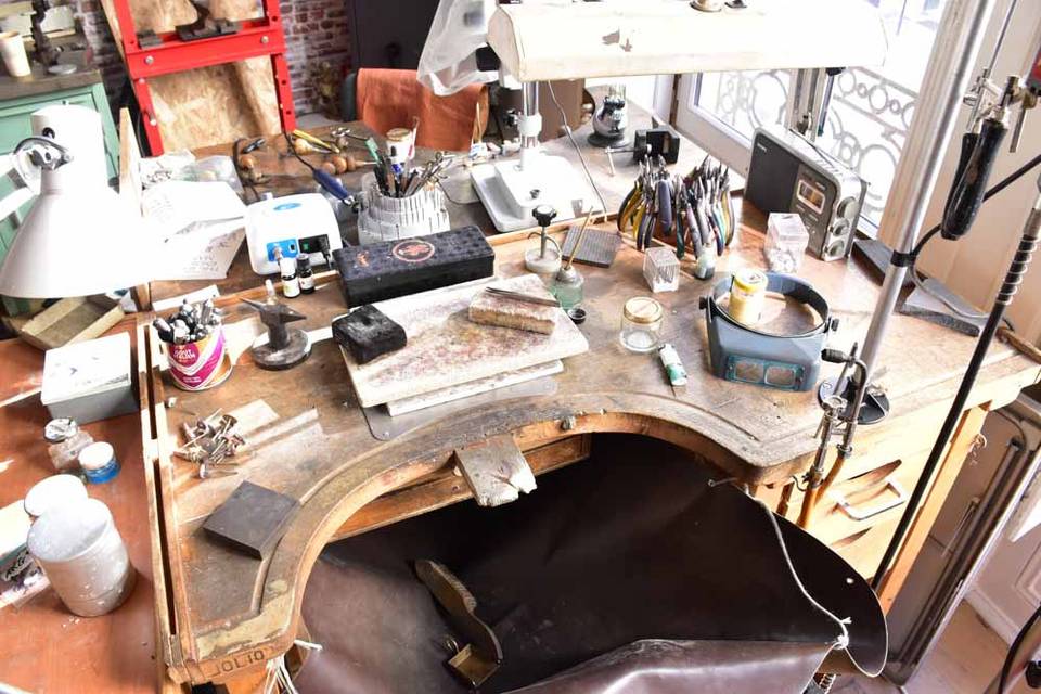 Atelier, mon établi