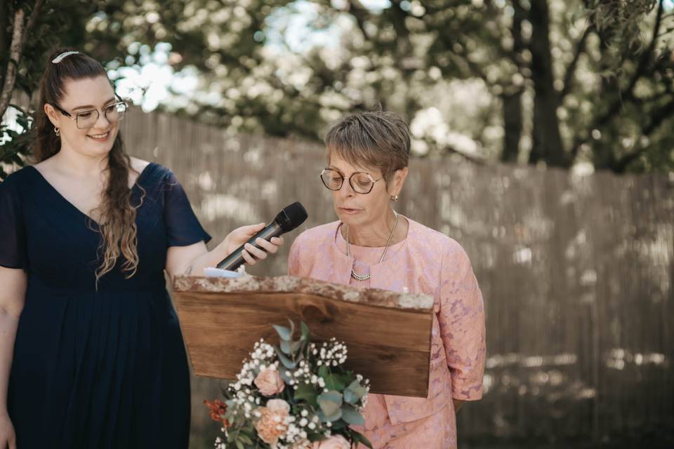 Discours de la maman
