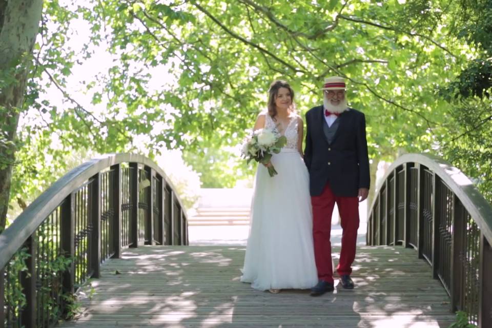 Arrivée de la mariée